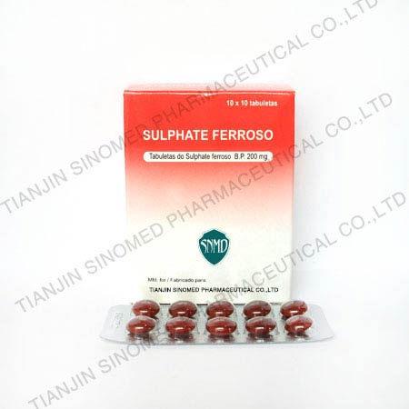 Sulfato De Ferro Tablets