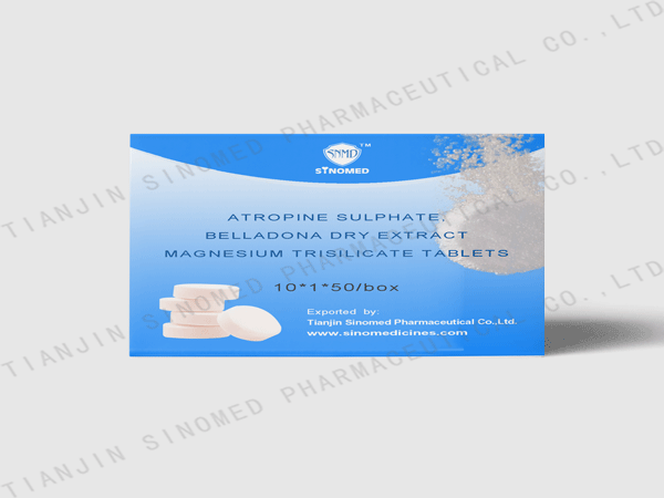 Atropine Sulphate,Belladona Dry Extract Magnesium Trisilicat