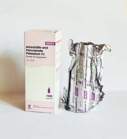 Amoxicillin and Clavulanate Suspension