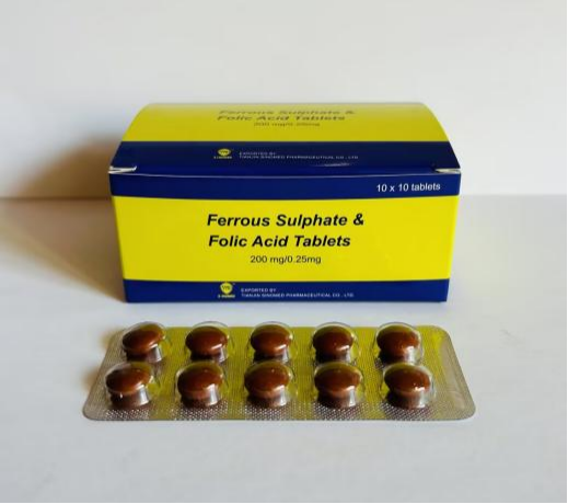 Ferrous Sulphate & Folic Acid Tablets