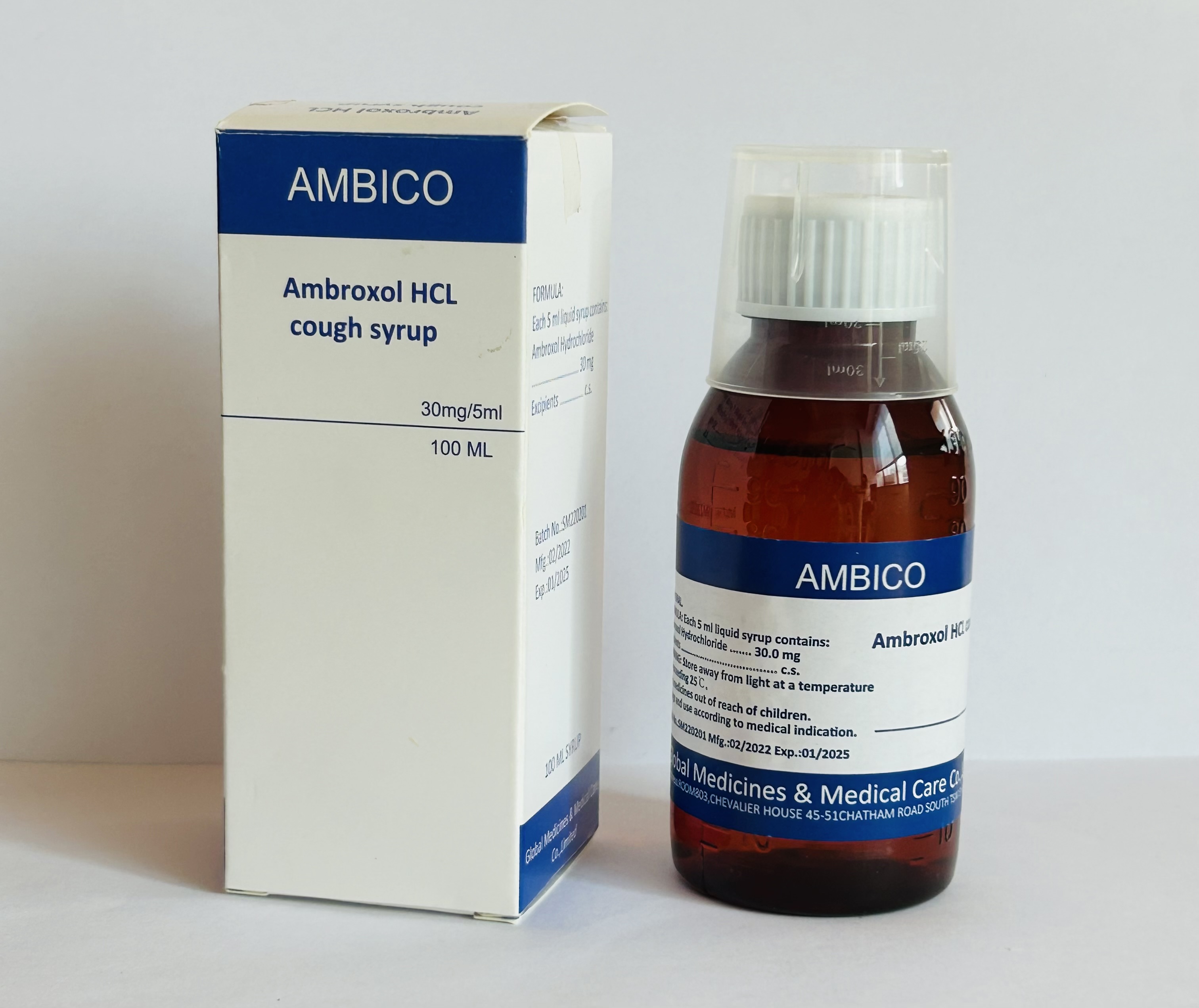 Ambroxol HCL Cough Syrup